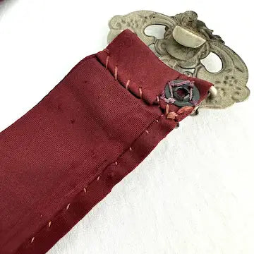 Victorian Belt with Devil & Vauxhall Glass Buckle