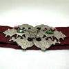 Victorian Belt with Devil & Vauxhall Glass Buckle