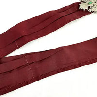 Victorian Belt with Devil & Vauxhall Glass Buckle