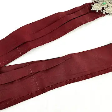 Victorian Belt with Devil & Vauxhall Glass Buckle