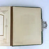 Victorian Blue Velvet Photo Album - Empty