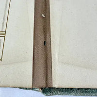 Victorian Blue Velvet Photo Album - Empty