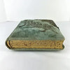 Victorian Blue Velvet Photo Album - Empty