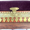 Victorian Bovine Horn Sewing Box Foot Stool