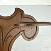 Victorian Carved Oak Wall Mount Humidor