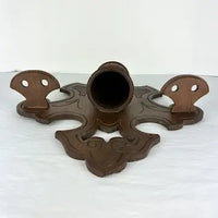 Victorian Carved Oak Wall Mount Humidor