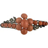 Victorian Coral and Seed Pearl Brooch