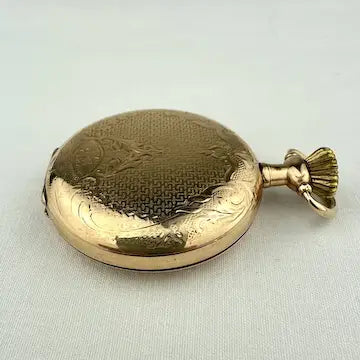 Victorian Ladies Gold Filled Elgin Pocket Watch