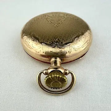 Victorian Ladies Gold Filled Elgin Pocket Watch