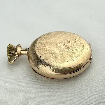 Victorian Ladies Gold Filled Elgin Pocket Watch