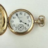 Victorian Ladies Gold Filled Elgin Pocket Watch