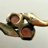 Victorian Modified 10k Gold Garnet Ring