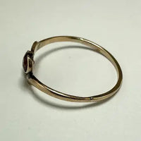 Victorian Modified 10k Gold Garnet Ring