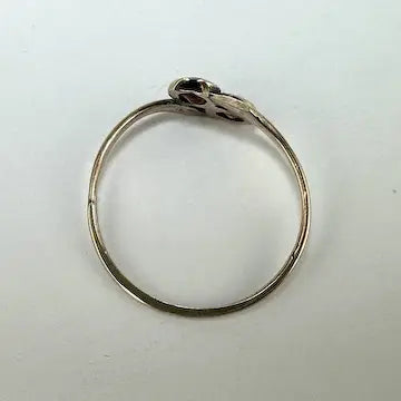 Victorian Modified 10k Gold Garnet Ring