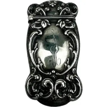 Victorian Sterling Silver Match Safe