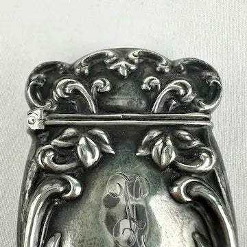 Victorian Sterling Silver Match Safe