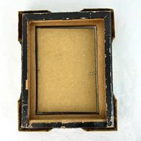 Victorian Velvet and Silk Picture Frame