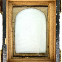 Victorian Velvet and Silk Picture Frame