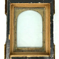 Victorian Velvet and Silk Picture Frame