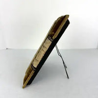 Victorian Velvet and Silk Picture Frame