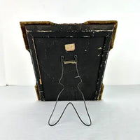 Victorian Velvet and Silk Picture Frame