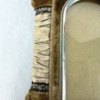 Victorian Velvet and Silk Picture Frame