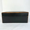 Victorian Wood Marquetry Sewing Vanity Box with 2 Fragrance Bottles