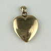 Vintage 10k Gold Monogrammed Heart Locket