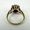 Vintage 10k Gold Star Quartz Ring Size 5.5