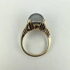 Vintage 10k Gold Star Quartz Ring Size 5.5