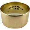 Vintage 14k Gold Black Hills Flat Band Ring