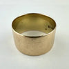 Vintage 14k Gold Black Hills Flat Band Ring