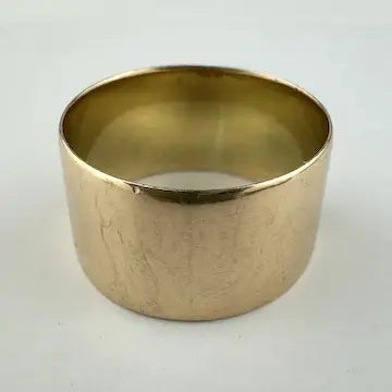 Vintage 14k Gold Black Hills Flat Band Ring