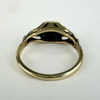 Vintage 14k Gold Diamond Ring Size 4.75