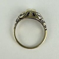 Vintage 14k Gold Diamond Ring Size 4.75