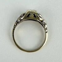 Vintage 14k Gold Diamond Ring Size 4.75