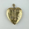 Vintage 14k Gold Heart Shaped Locket