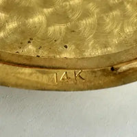 Vintage 14k Gold Heart Shaped Locket