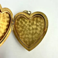 Vintage 14k Gold Heart Shaped Locket