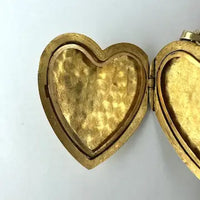 Vintage 14k Gold Heart Shaped Locket