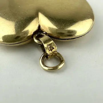 Vintage 14k Gold Heart Shaped Locket