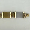 Vintage 14k Gold Jade Link Bracelet
