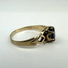 Vintage 14k Gold Sapphire Ring Size 5.25