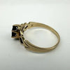Vintage 14k Gold Sapphire Ring Size 5.25