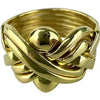 Vintage 14k Gold Signed Puzzle Ring As Found