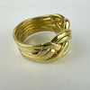 Vintage 14k Gold Signed Puzzle Ring As Found