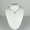Vintage 14k Gold Snake Chain Necklace with Swivel Clip
