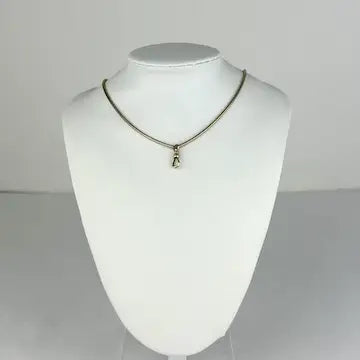 Vintage 14k Gold Snake Chain Necklace with Swivel Clip