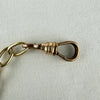 Vintage 14k Large Link Bracelet with Gold Filled Clasp