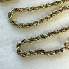 Vintage 14k Solid Gold Twist Bracelet
